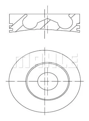 Tłok MAHLE 043 87 00 Ograniczona ilość