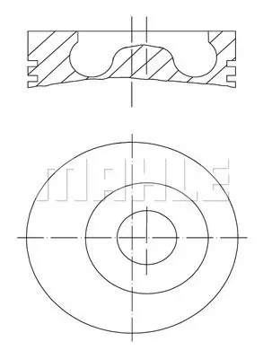 Tłok MAHLE 043 93 01 Sprawdź teraz