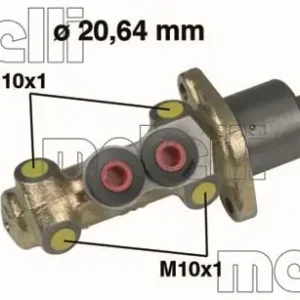 Pompa hamulcowa METELLI 05-0207 Zamów teraz