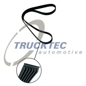 Łatwy zwrot Pasek klinowy wielorowkowy TRUCKTEC AUTOMOTIVE 05.19.017