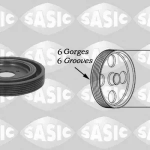 Wyjątkowa oferta Koło pasowe, wał korbowy SASIC 5150Q60
