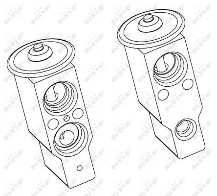 Zawór rozprężny NRF 38364 46721906 Niska cena